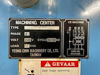 1999 supermax ycm-v65a cnc freesmachine - afbeelding 9 van  25