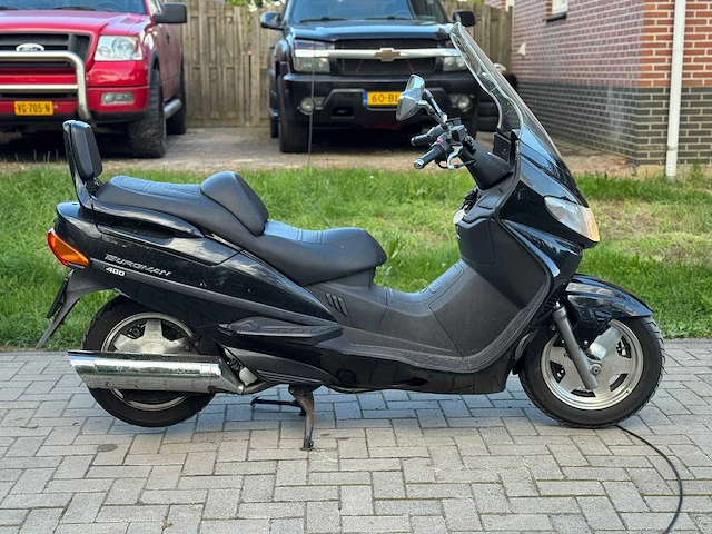 1999 suzuki an 400 burgman motorscooter - afbeelding 10 van  13