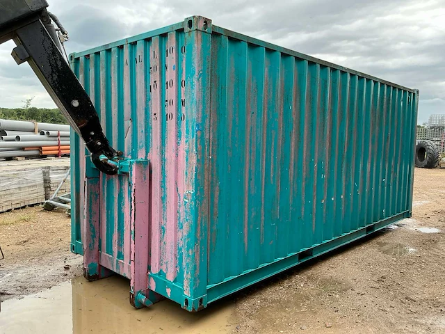 1999 titan shic-5 haakarm container - afbeelding 5 van  10