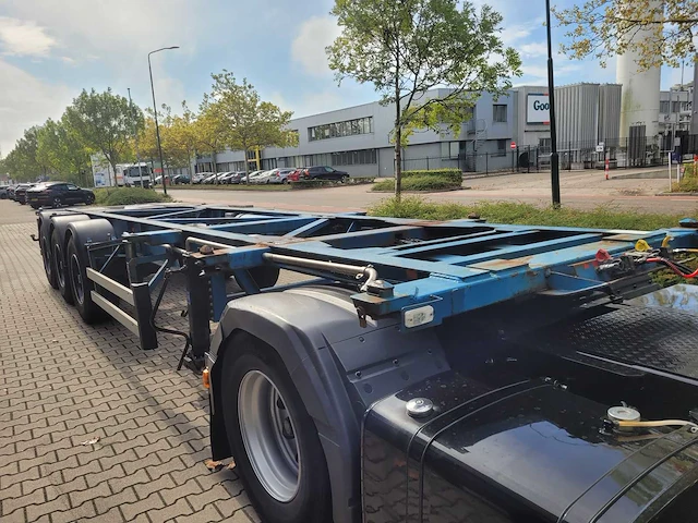 1999 van hool 30ft/20ft oplegger - afbeelding 1 van  6