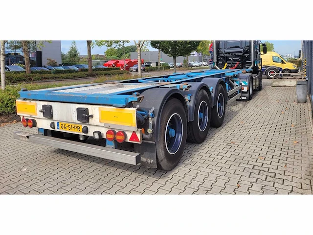 1999 van hool 30ft/20ft oplegger - afbeelding 2 van  6