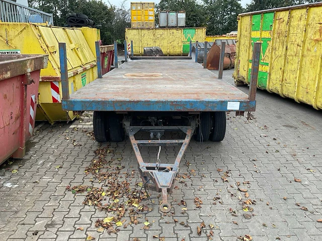 1999 van werven 2-a lbw platte wagen - afbeelding 3 van  10