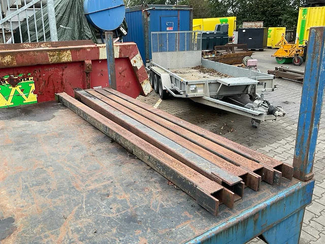 1999 van werven 2-a lbw platte wagen - afbeelding 8 van  10