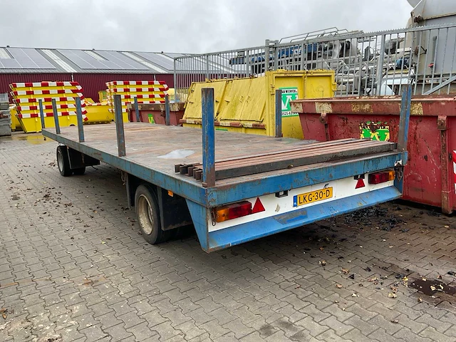 1999 van werven 2-a lbw platte wagen - afbeelding 9 van  10