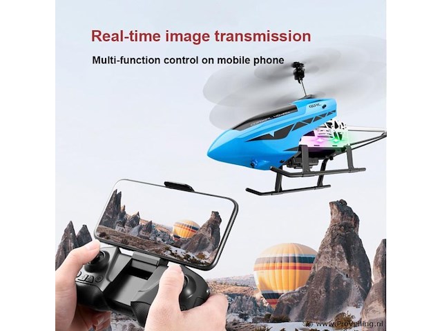 1x 4drc 72cm langeafstandshelikopter - afbeelding 1 van  3