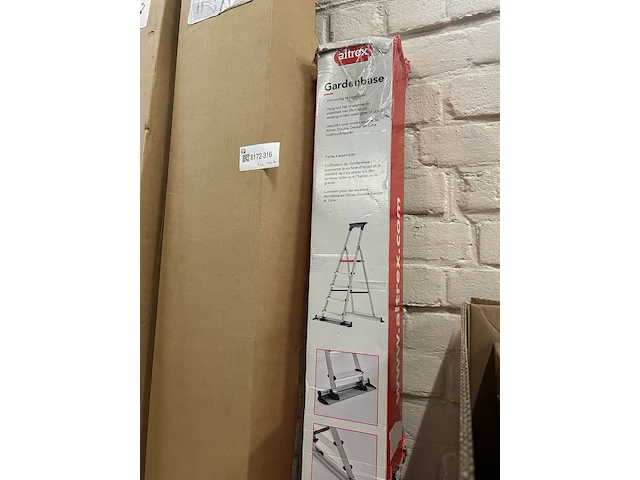 1x altrex gardenbase voor trap, 2x ubbink solar vogelschroot ubbink - afbeelding 2 van  5