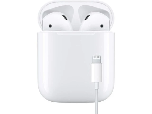 1x apple airpods 2 - volledig draadloze oordopjes - wit apple - afbeelding 4 van  6