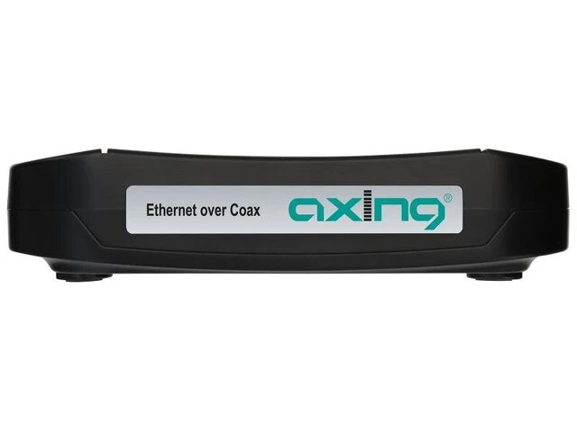 1x axing eoc 20-02 ethernet over coax endpoint modem 720 mps profi-system für internet via koaxialkabel axing - afbeelding 2 van  6