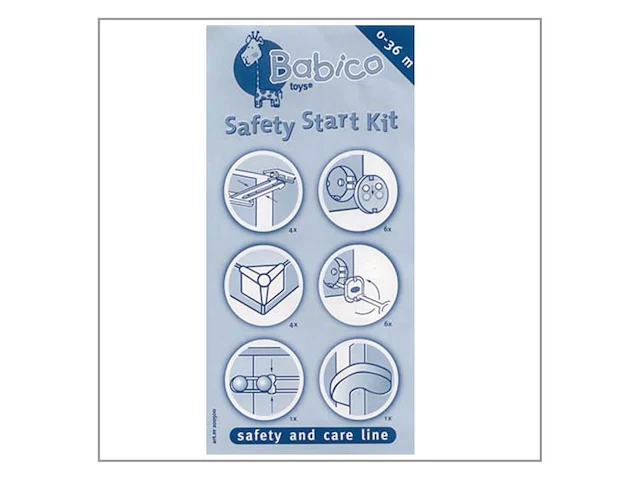 1x babico safety start kit 0-36 mnd 22-delig - afbeelding 3 van  3