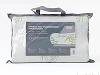 1x bamboo anti hoofd-nekpijn hoofdkussen - afbeelding 1 van  6