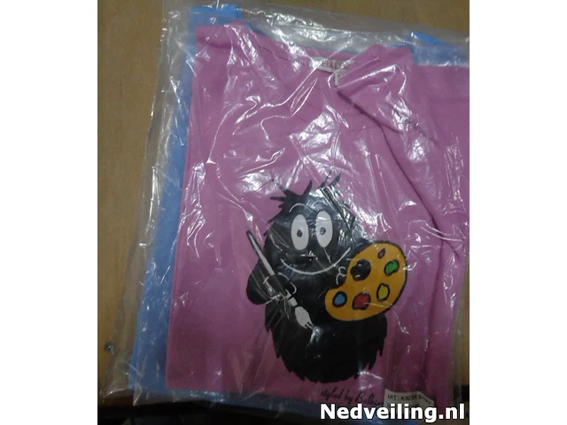 1x barbapapa t-shirt roze mt 152/158 - afbeelding 1 van  3