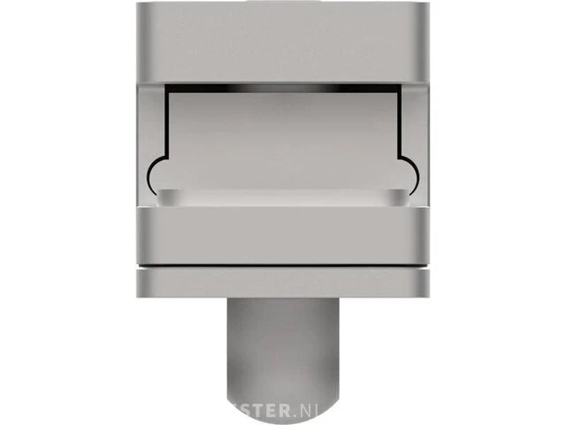 1x belkin slotadapter voor mac pro - adapter voor veiligheidsslot - driedelig rvs ontwerp - zilver belkin - afbeelding 4 van  4