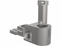 1x belkin slotadapter voor mac pro - adapter voor veiligheidsslot - driedelig rvs ontwerp - zilver belkin - afbeelding 1 van  4