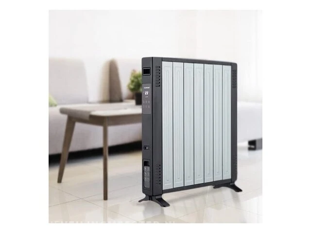 1x blaupunkt convector 22 m 2000 w zwart/grijs blaupunkt - afbeelding 2 van  4