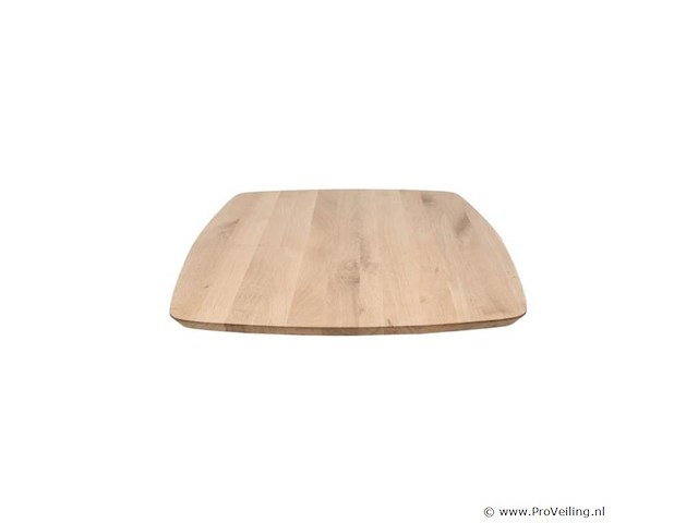 1x deens ovaal tafel eiken - verjongde rand - 180x100 cm - massief eiken - spinpoot metaal 5x10 - afbeelding 3 van  5