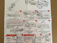 1x elektrische waterpistool 800ml - afbeelding 2 van  3