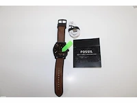 1x fossil gen 6 hybrid machine smartwatch heren - bruin fossil - afbeelding 4 van  5