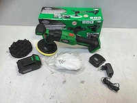 1x hofftech accu poetsmachine 18v 2.0ah - excentrisch - afbeelding 1 van  6