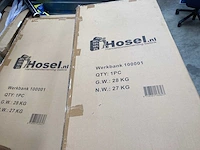 (1x) hosel werkbank met lade - afbeelding 2 van  2