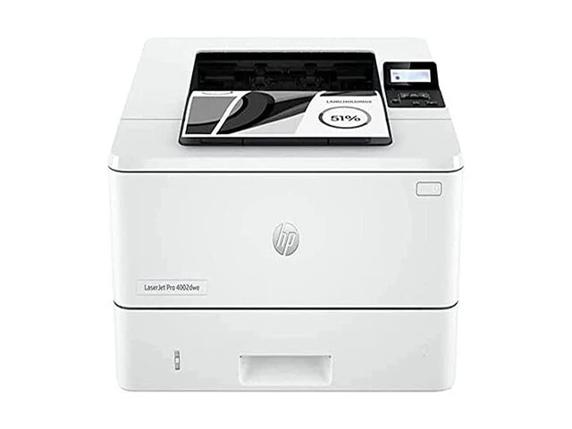 1x hp laserjet pro 4002dwe laserprinter (zwart/wit) a4 40 pag./min. hp - afbeelding 1 van  2