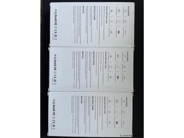 1x iphone 12 mini powerbank hoesje - 6800mah - afbeelding 5 van  5