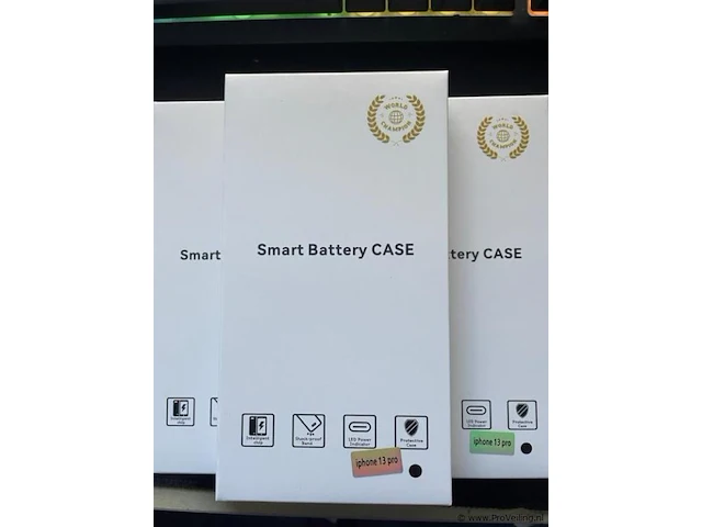 1x iphone 13 pro powerbank hoesje - 6800mah - afbeelding 1 van  4