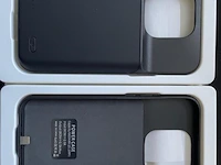 1x iphone 14 pro powerbank hoesje - 6800mah - afbeelding 1 van  3