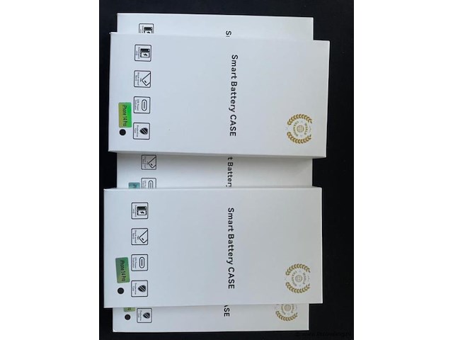 1x iphone 14 pro powerbank hoesje - 6800mah - afbeelding 2 van  3