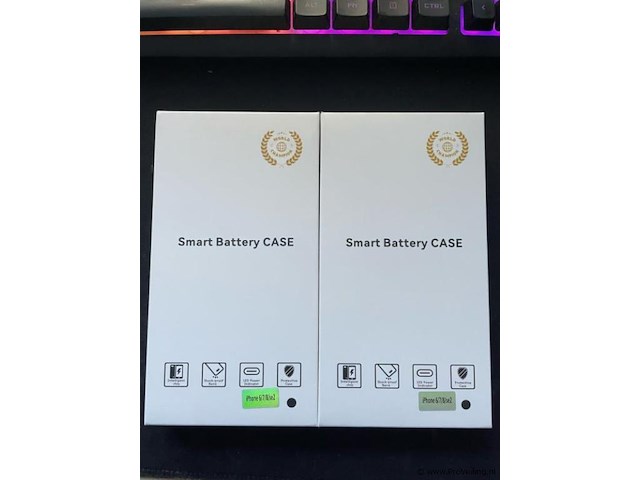 1x iphone 6/7/8/se2 powerbank hoesjes – 6800mah - afbeelding 1 van  3