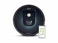 1x irobot roomba 981 - robotstofzuiger - zwart irobot - afbeelding 1 van  4