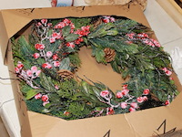 1x kers decoratie krans