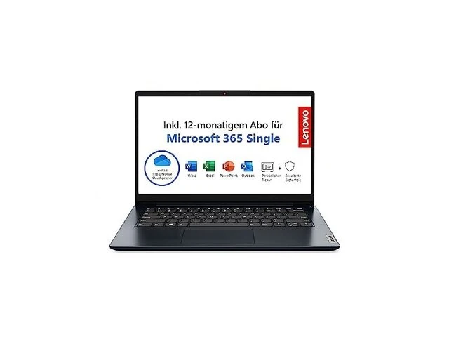 1x lenovo ideapad slim 1i - laptop - 14 full hd - intel celeron n4020 - 128gb ssd lenovo - afbeelding 2 van  3