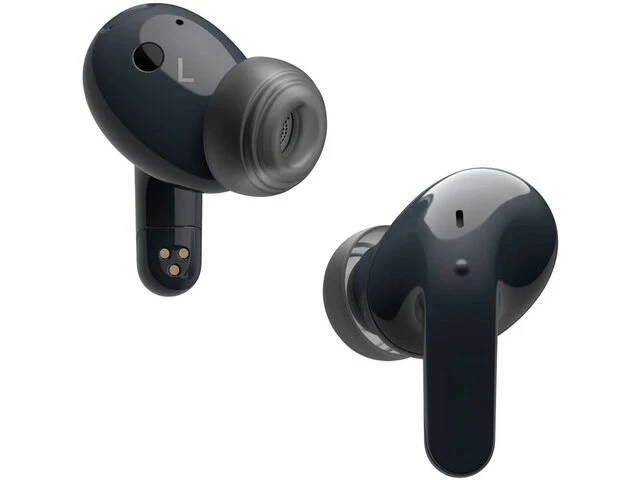 1x lg electronics tone dt90q in-ear oordopjes - zwart lg - afbeelding 1 van  4