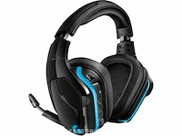 1x logitech g935 - draadloze gaming headset - zwart logitech g - afbeelding 1 van  4