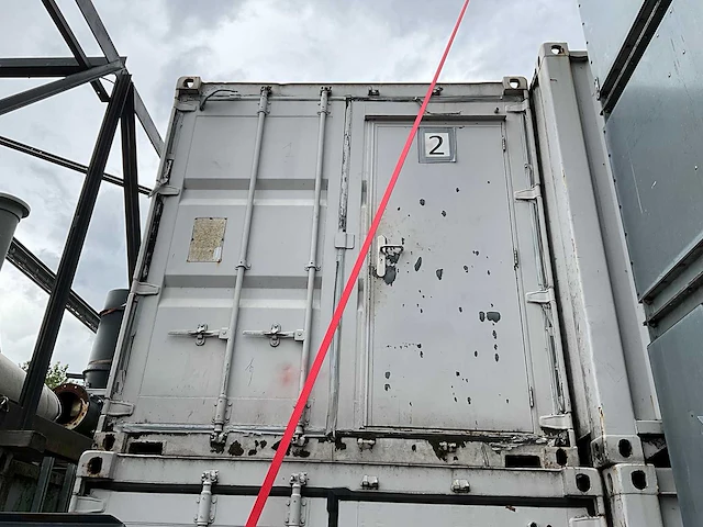 1x magazijn zeecontainer 40ft - afbeelding 1 van  7