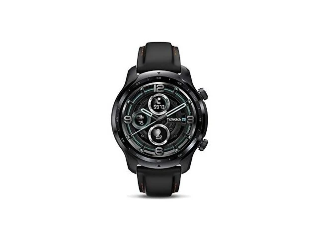 1x mobvoi ticwatch pro 3 gps smartwatch black shadow amoled ticwatch - afbeelding 1 van  6