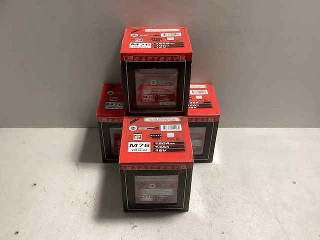 (1x) moto7 - 12v 14ah - battery - afbeelding 2 van  6