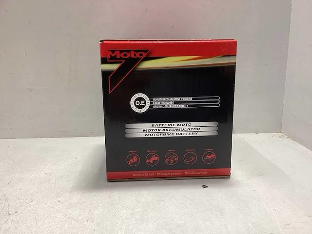 (1x) moto7 - 12v 14ah - battery - afbeelding 5 van  6