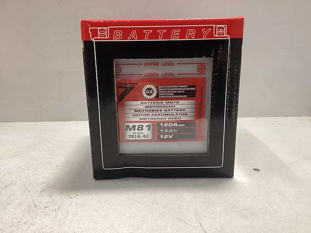 (1x) moto7 - 12v 14ah - battery - afbeelding 3 van  6