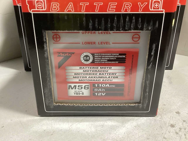(1x) moto7 - m56 - battery 9ah - afbeelding 2 van  3