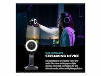 1x movo - webmic hd pro - all-in-one webcam met microfoon en ringlicht - 1080p hd camera movo - afbeelding 2 van  2