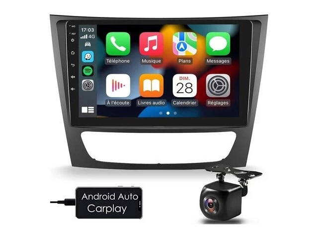 1x nhopeew - android autoradio voor mercedes benz - carplay nhopeew - afbeelding 1 van  1