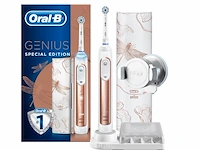 1x oral-b genius 10000 adult rotating-oscillating toothbrush rose gold oral-b
