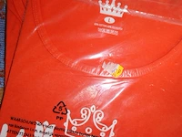 1x oranje t-shirt kingsday mt l - afbeelding 1 van  3