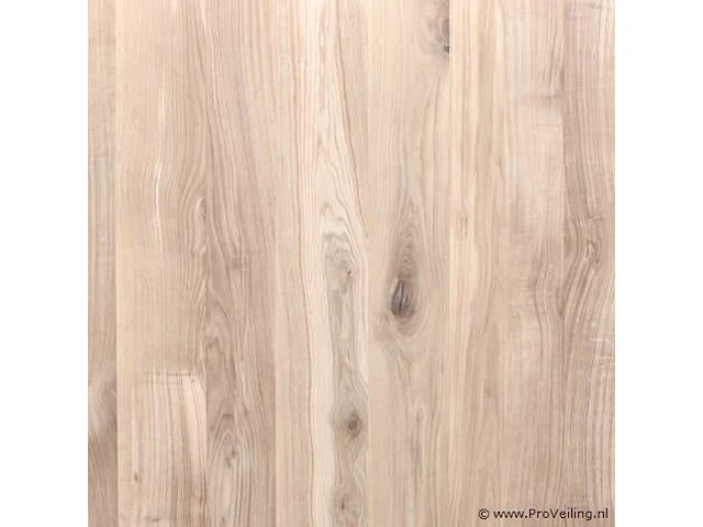 1x ovaal tafel eiken - verjongde rand - 160x90 cm - massief eiken - spinpoot klein metaal 5x10 - afbeelding 4 van  5