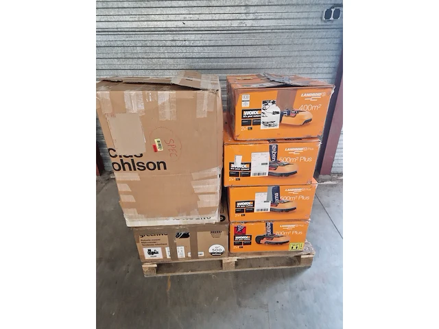 1x pallet robotmaaiers defecten/geregistreerd - afbeelding 1 van  8