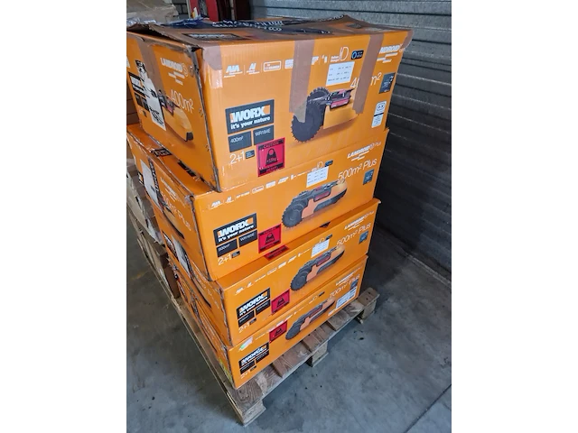 1x pallet robotmaaiers defecten/geregistreerd - afbeelding 3 van  8