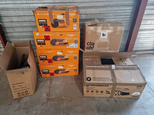 1x pallet robotmaaiers defecten/geregistreerd - afbeelding 4 van  8