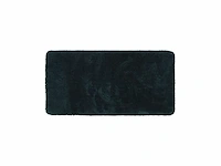1x sealskin - angora badmat 70x140 cm - polyester - donkergroen sealskin