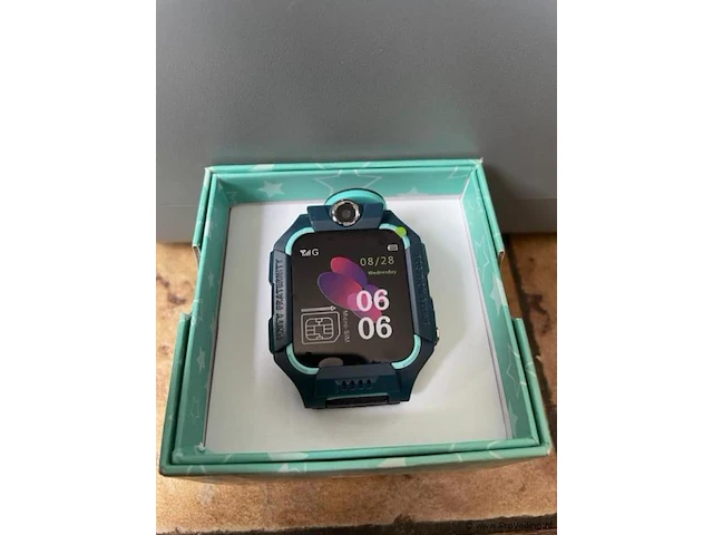 1x smartwatch voor kinderen – locatie – bellen – camera 2g – belfunctie – track - groen&blauw - afbeelding 2 van  11